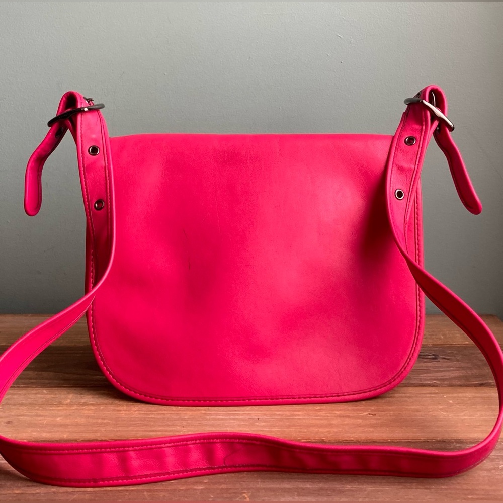 Coach Saddle Bag 9170 Limited Vintage Edition Glovetanned Leather - Picture 10 of 16